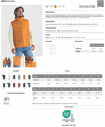 CHALECO "unisex"  con Bordado FALLA PI MARGALL - ARTURO CERVELLERA de Burjassot - Imagen 2