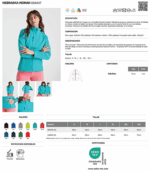 SOFTSHELL "woman"  con Bordado FALLA PI MARGALL - ARTURO CERVELLERA de Burjassot - Imagen 2