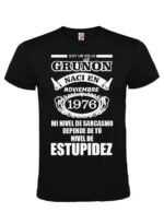 "Soy un viejo gruñón, nací en 1976 mi nivel de sarcasmo depende de tú nivel de estupidez"